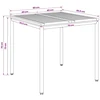 Sodo vakarienės stalas Balta 80 x 80,5 x 75 cm