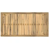 Sodo vakarienės stalas Balta ir juoda 108,5 x 55 x 75 cm