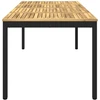 Sodo vakarienės stalas Balta ir juoda 180 x 88,5 x 75 cm