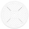 Lauko baldų komplektas Sodo valgomojo komplektas 5 pcs Balta Aliuminis