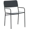 Sodo valgomojo komplektas 7 pcs Antracito Plienas