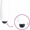 Lauko baldų komplektas Sodo valgomojo komplektas 7 pcs Balta Aliuminis