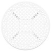 Lauko baldų komplektas Sodo valgomojo komplektas 7 pcs Balta Aliuminis