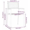 Lauko valgomojo komplektas 7 pcs