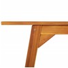 Sodo valgomojo stalas, 110x56x75cm, akacijos medienos masyvas