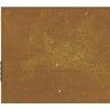 Sodo vartai, 105x105cm, corten plienas