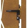 Sodo vartai, 105x205cm, corten plienas, žolės dizaino