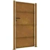 Sodo vartai, 105x205cm, corten plienas