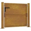 Sodo vartai, 105x80cm, corten plienas