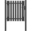 Sodo vartai, antracito spalvos, 1x1,25m, plienas