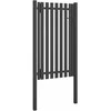 Sodo vartai, antracito spalvos, 1x2,25m, plienas