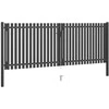 Sodo vartai, antracito spalvos, 4x1,7m, plienas