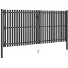 Sodo vartai, antracito spalvos, 4x2,25m, plienas