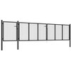 Sodo vartai, antracito spalvos, 500x100cm, plienas