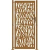 Wiesenfield Sodo vartai, 100x200 cm, atsparūs oro sąlygoms, plienas, su atbrailomis
