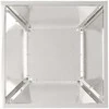 Sodo vazonas 5 pcs Sidabro 35 x 35 x 15 cm Nerūdijantis Plienas