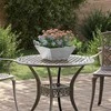 Sodo vazonas 5 pcs Sidabro 35 x 35 x 15 cm Nerūdijantis Plienas