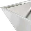 Sodo vazonas 5 pcs Sidabro 35 x 35 x 15 cm Nerūdijantis Plienas