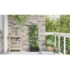 Sodo vazonas Juoda 40 x 40 x 126 cm PP