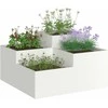 Sodo vazonas Balta 100 x 100 x 48 cm Plienas