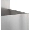Sodo vazonas Sidabro 100 x 100 x 48 cm Nerūdijantis plienas