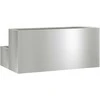 Sodo vazonas Sidabro 100 x 60 x 45 cm Cinkuota plienas
