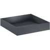 Sodo vazonas 2 vnt. Antracito 100 x 100 x 20 cm