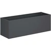 Sodo vazonas 2 vnt. Antracito 60 x 20 x 20 cm