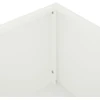 Sodo vazonas 2 vnt. Balta 100 x 20 x 49 cm