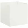 Sodo vazonas 2 vnt. Balta 45 x 45 x 45 cm