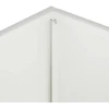 Sodo vazonas 2 vnt. Balta 50 x 40 x 75 cm