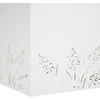 Sodo vazonas 2 vnt. Balta 50 x 50 x 49 cm