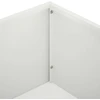 Sodo vazonas 2 vnt. Balta 50 x 50 x 49 cm