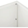 Sodo vazonas 2 vnt. Balta 60 x 20 x 20 cm
