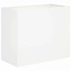 Sodo vazonas 2 vnt. Balta 60 x 30 x 40 cm