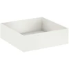 Sodo vazonas 2 vnt. Balta 80 x 80 x 30 cm