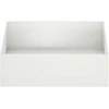 Sodo vazonas 2 vnt. Balta 80 x 80 x 30 cm