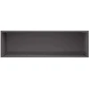 Sodo vazonas 2 vnt. Juoda 100 x 30 x 40 cm