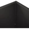 Sodo vazonas 2 vnt. Juoda 100 x 30 x 50 cm
