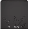 Sodo vazonas 2 vnt. Juoda 50 x 30 x 49 cm
