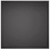 Sodo vazonas 2 vnt. Juoda 60 x 60 x 30 cm