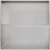 Sodo vazonas 2 vnt. Sidabrinė 100 x 100 x 30 cm