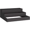 Sodo vazonas Juoda 90 x 90 x 35 cm Šaltai valcuotas plienas