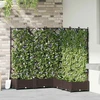 Sodo vazonas 5 vnt. Ruda 120 x 120 x 125,5 cm PP