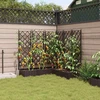 Sodo vazonas 5 vnt. Ruda 120 x 120 x 125,5 cm PP