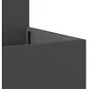 Sodo vazonas Juoda 80 x 80 x 48 cm Plienas