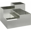 Sodo vazonas Sidabro 80 x 80 x 60 cm Galvanizuotas plienas