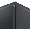 Sodo vazonas Antracito 20 x 20 x 75 cm Šaltai valcuotas plienas