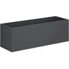 Sodo vazonas Antracito 40 x 20 x 20 cm Šaltai valcuotas plienas
