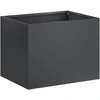 Sodo vazonas Antracito 40 x 30 x 30 cm Šaltai valcuotas plienas